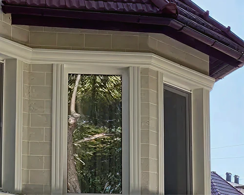 Flexible stone installation