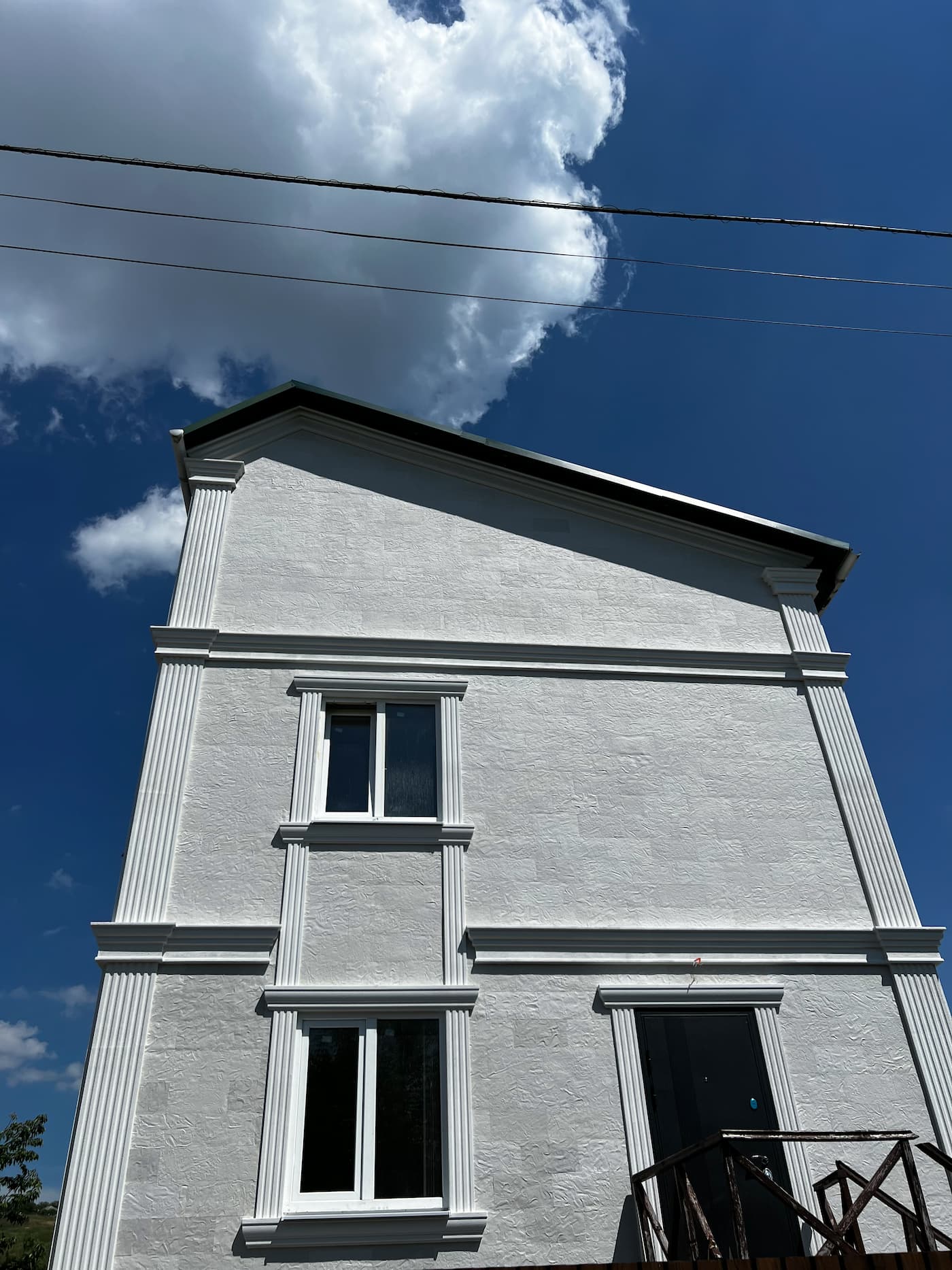 Private house in Telecentru — flexible stone facade — 14
