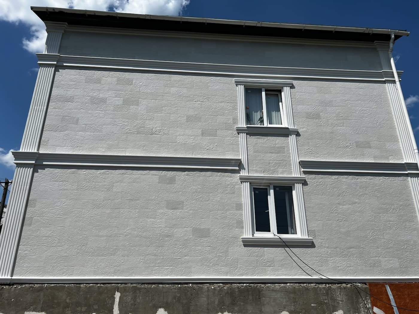 Private house in Telecentru — flexible stone facade — 4