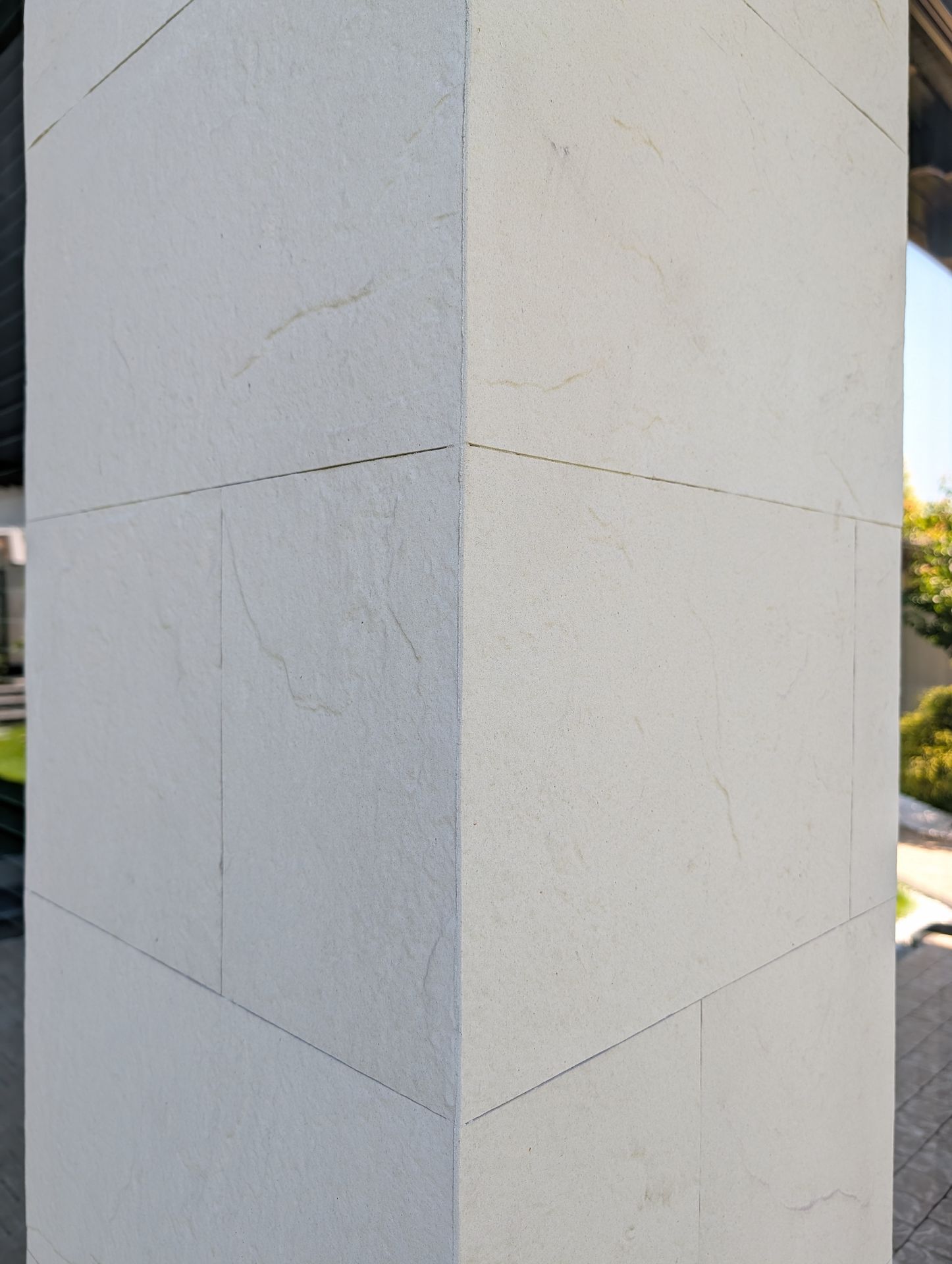 Slate Beige flexible cladding — facade detail — 13