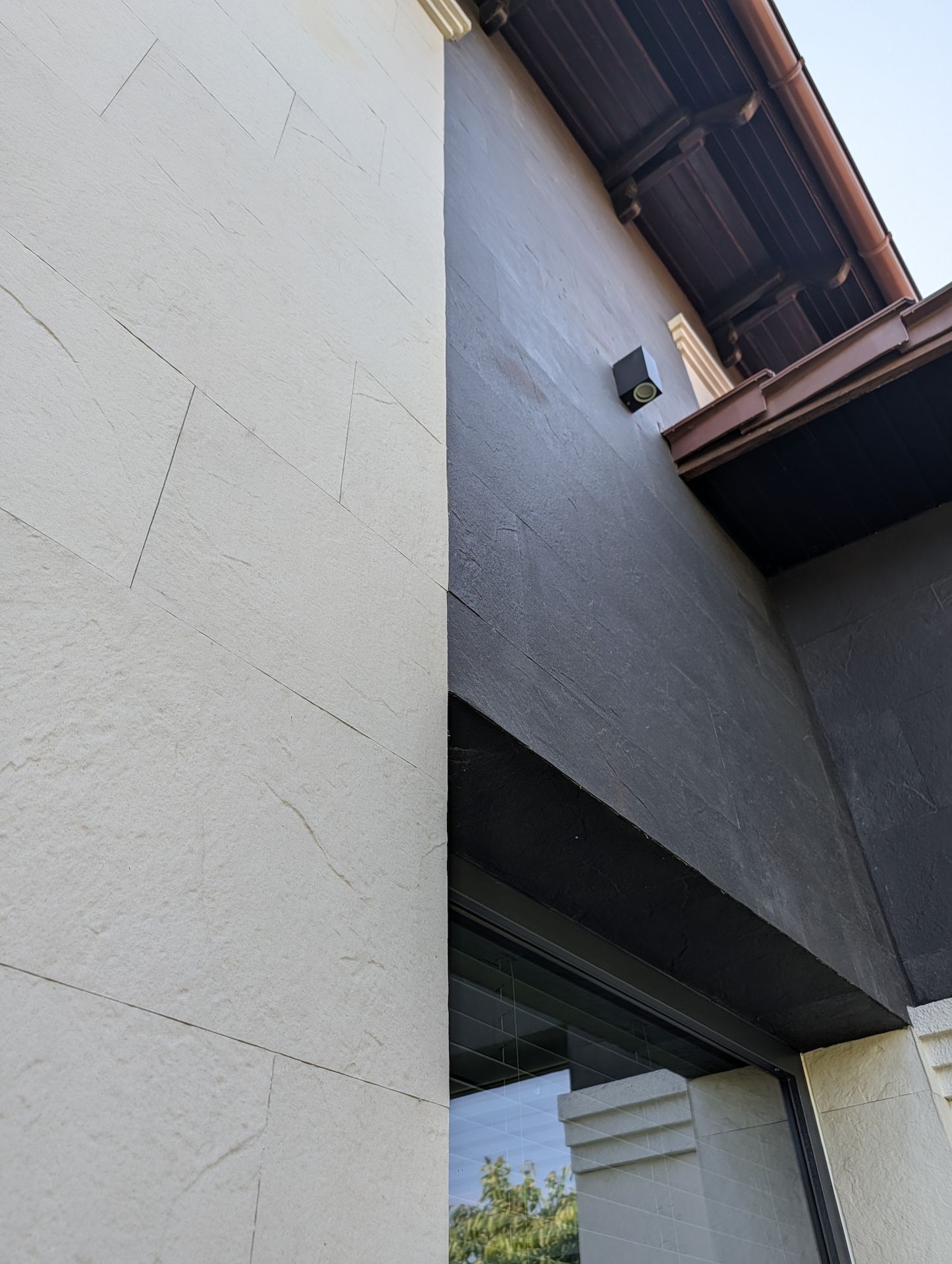 Slate Beige flexible cladding — facade detail — 15