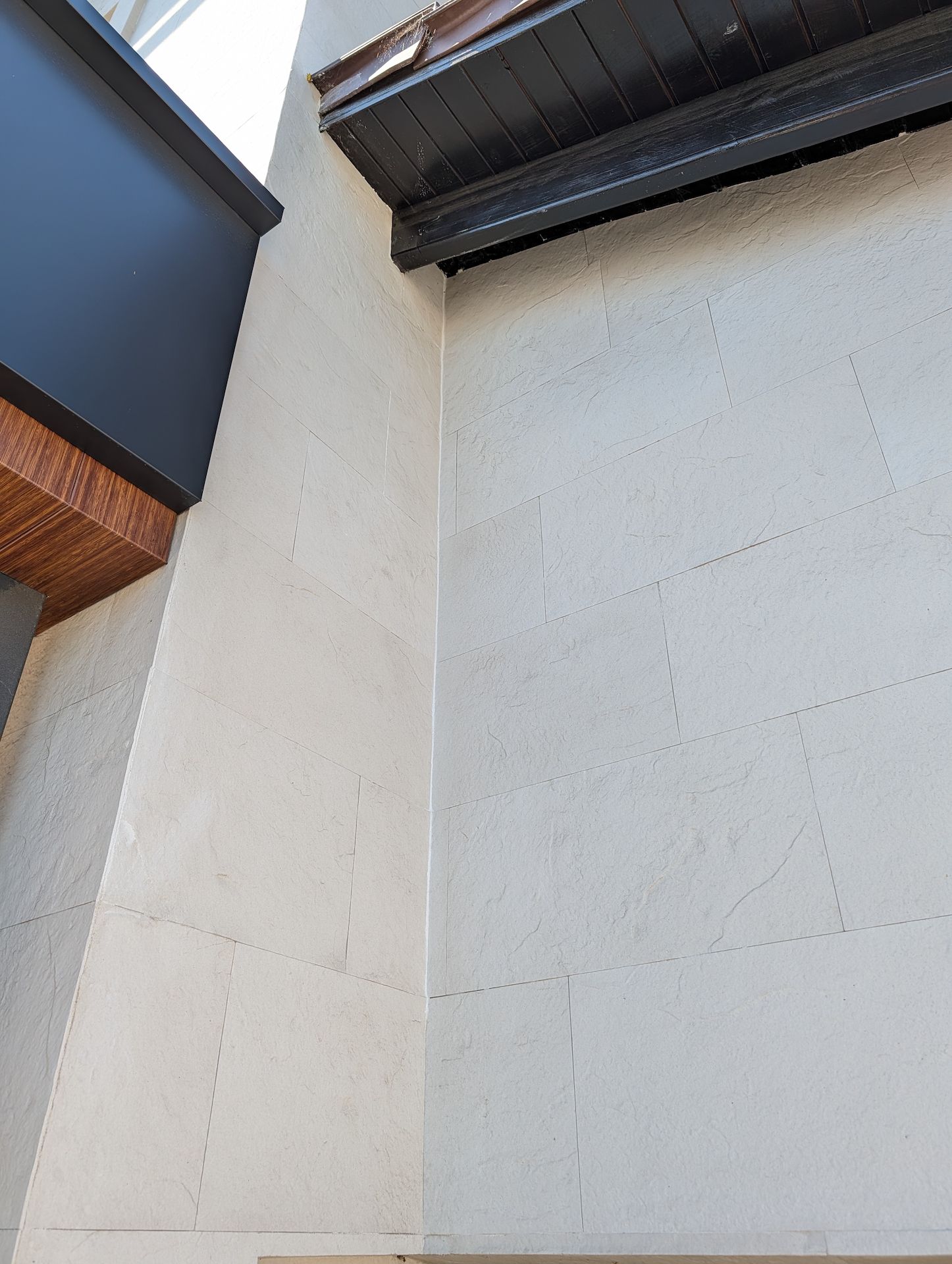 Slate Beige flexible cladding — facade detail — 27