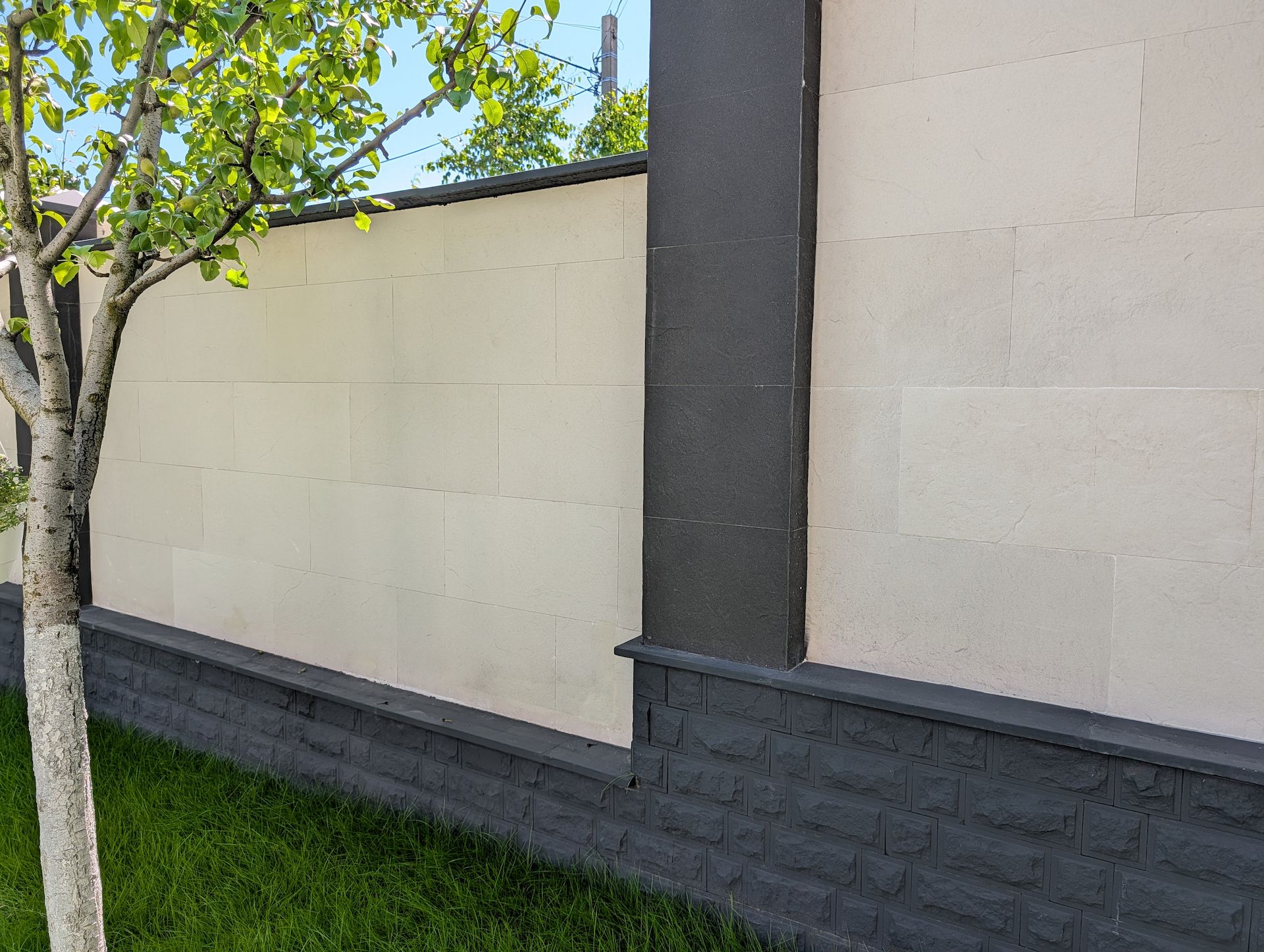 Slate Beige flexible cladding — facade detail — 33