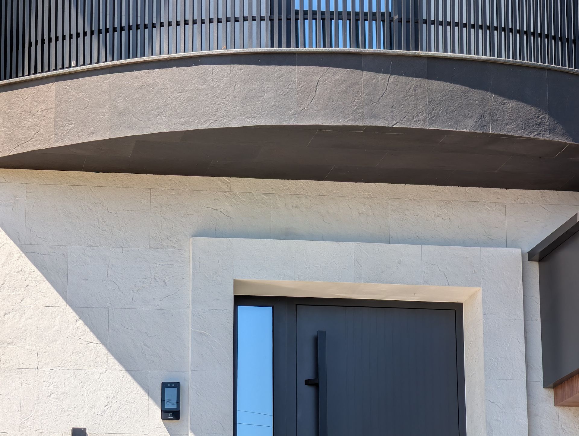Slate Beige flexible cladding — facade detail — 43