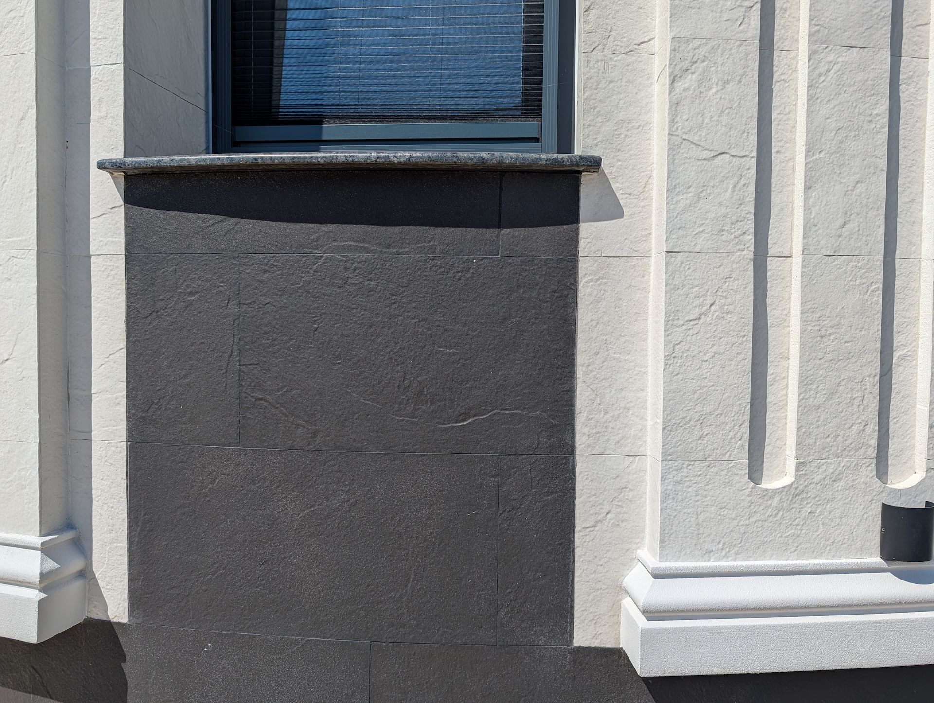 Slate Beige flexible cladding — facade detail — 7